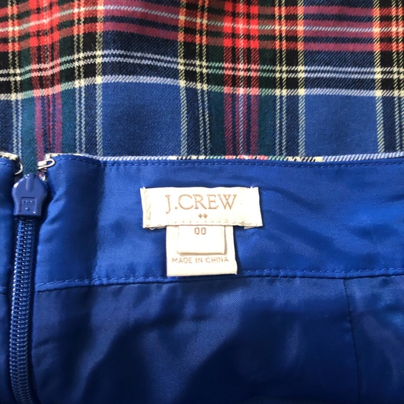 J crew plaid skirt - Picture 4 of 7